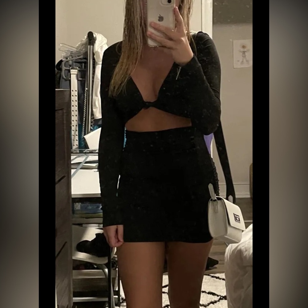 Long-Sleeve Dress